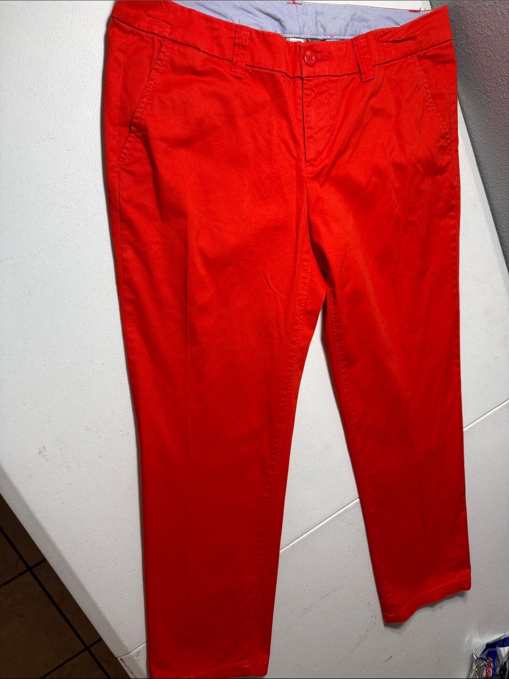 jcpenney Women's Vibrant Red Capris